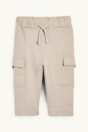 Baby Boys - Baby cargo joggers - beige