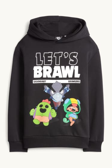Nen - Brawl Stars - dessuadora amb caputxa - negre