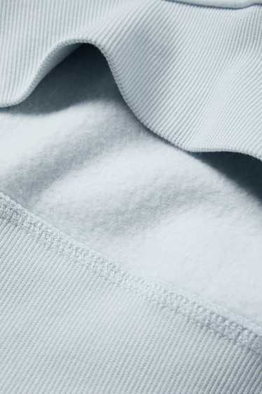 Men - Oversized hoodie - light blue