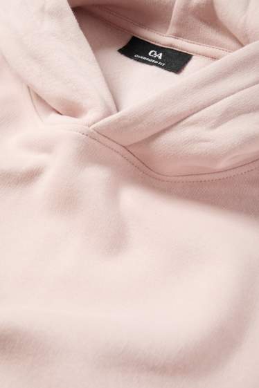Men - Oversized hoodie - rose