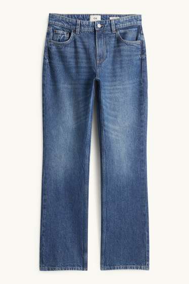 Dona - Straight Jeans - low waist - texà blau