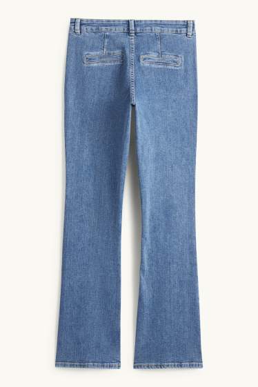 Donna - Bootcut jeans - vita media - jeans blu