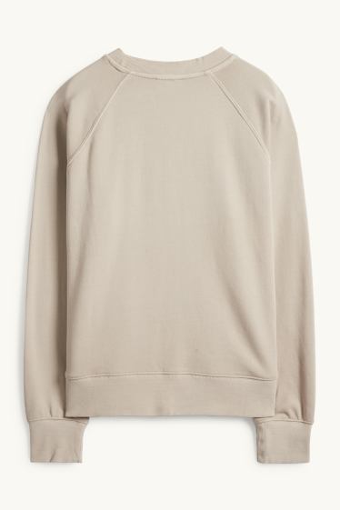 Dames - Sweatshirt - beige