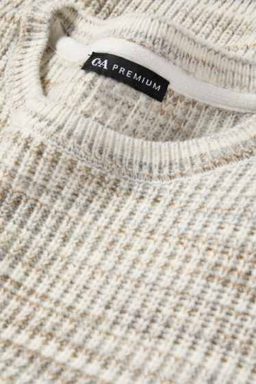 Nen - Jersei - de canalé - blanc trencat