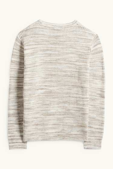 Nen - Jersei - de canalé - blanc trencat