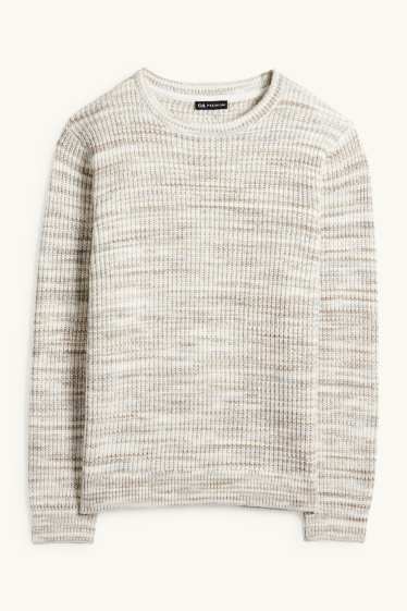 Nen - Jersei - de canalé - blanc trencat