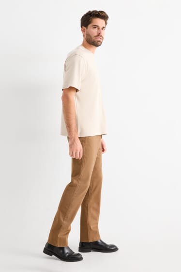 Herren - Hose - Regular Fit - hellbraun