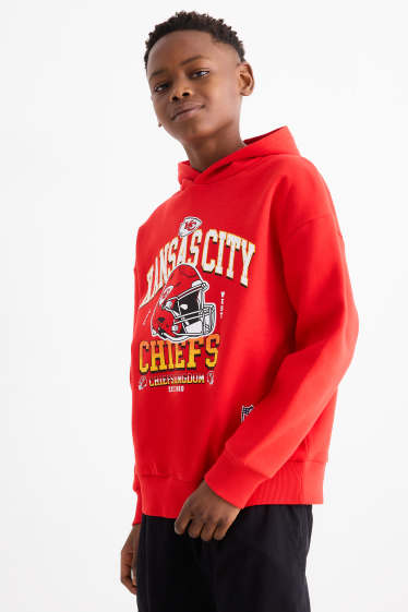 Copii - Băieți - NFL Kansas City Chiefs - hanorac - roșu