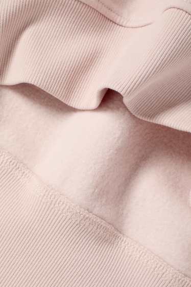 Pánské - Oversized mikina - růžová