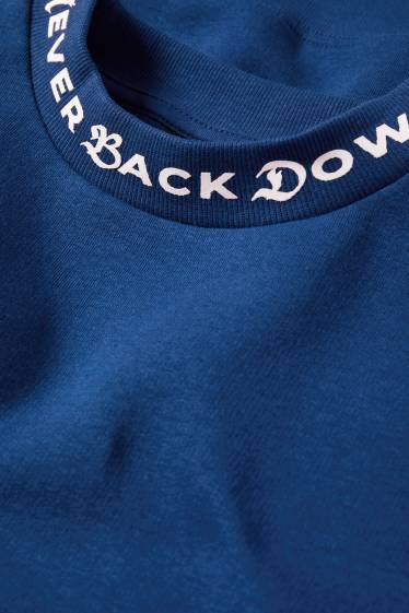 Pánské - Mikina - tmavomodrá