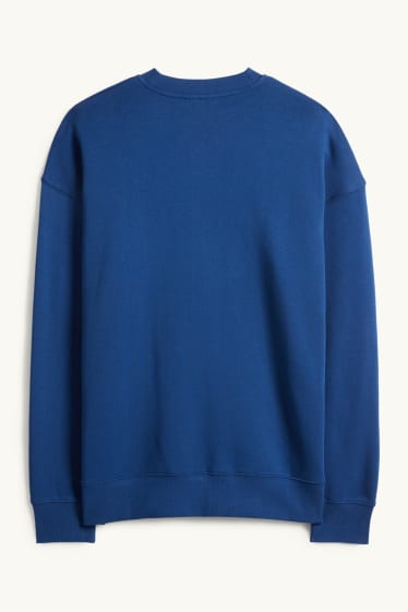 Pánské - Mikina - tmavomodrá