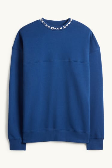 Pánské - Mikina - tmavomodrá