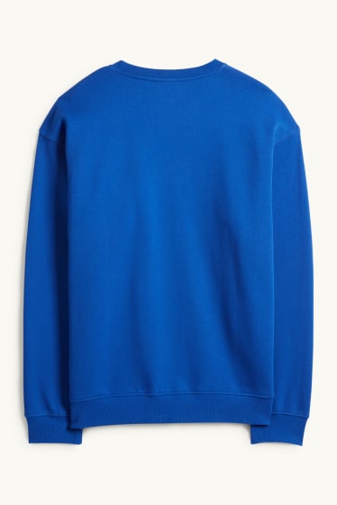 Heren - Oversized sweatshirt - blauw