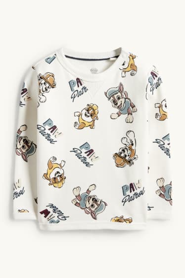 Miminka - chlapci - Tlapková patrola - Chase, Marshall, Rubble - outfit pro miminka - tmavomodrá / krémově bílá