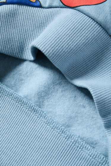 Enfants garçons - Lot de 2 - Sonic - sweat à capuche et sweat - bleu foncé