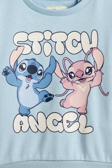 Kinder Mädchen - Multipack 2er - Lilo & Stitch - Sweatshirt - rosa / blau