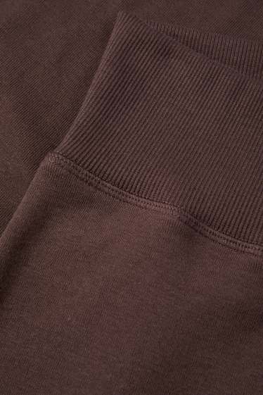 Dames - Flared legging - donkerbruin