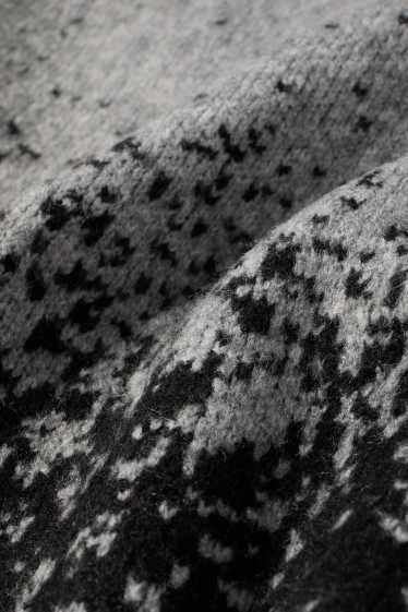 Home - Jersei - estampat - negre/gris