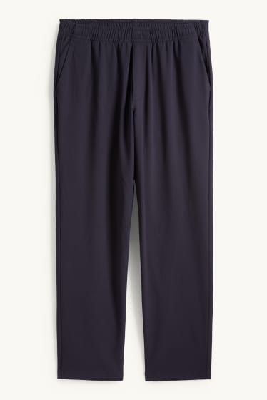 Uomo - Pantaloni chino - tapered fit - blu scuro