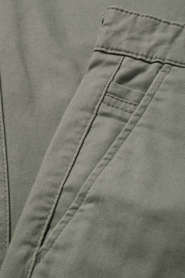 Uomo - Pantaloni chino - slim fit - verde