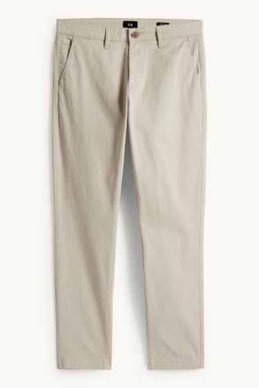 Herren - Chino - Slim Fit - hellbeige