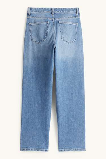 Femmes - Baggy jean - mid waist - jean bleu clair