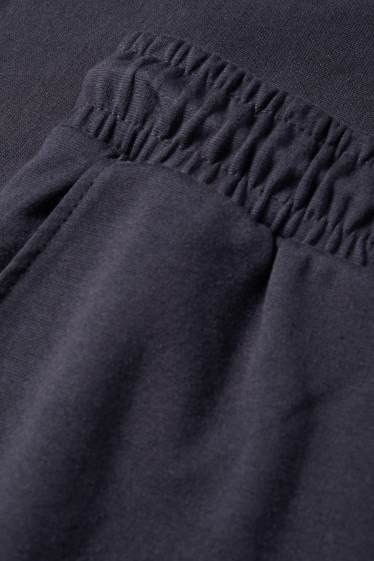 Uomo - Pantaloni sportivi cargo - blu scuro