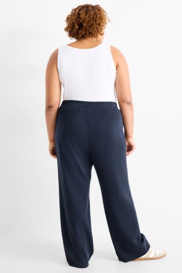 Femei - Pantaloni de trening - albastru închis