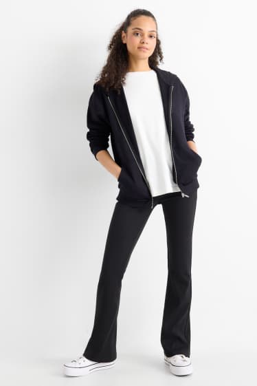 Donna - Leggings svasati - nero