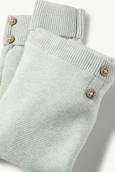 Unisexe - Leggings en maille pour bébé - vert menthe