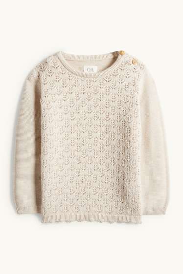 Bébés filles - Pull pour bébé - beige clair