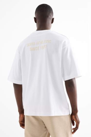 Herren - T-Shirt - Oversized - weiß