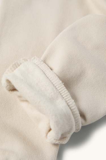 Neonati - Motivo dinosauro - completo per neonati - 3 pezzi - bianco crema