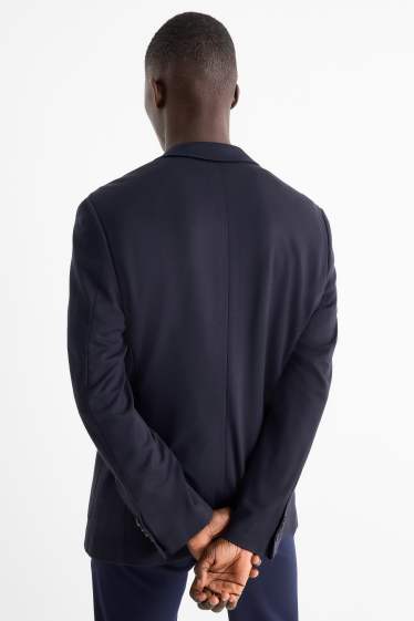 Herren - Baukasten-Sakko - Slim Fit - Stretch - dunkelblau