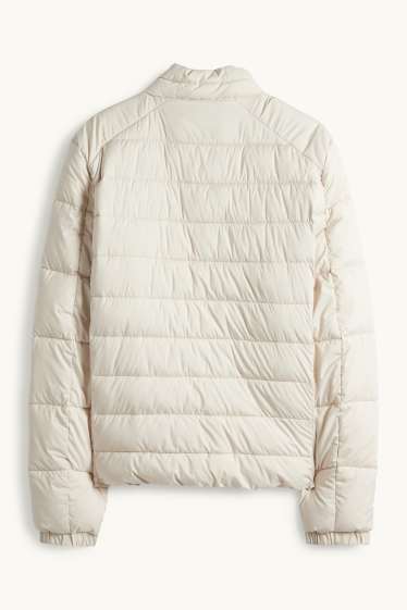 Bărbați - Jachetă matlasată - bej deschis