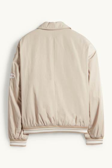 Herren - Jacke - gefüttert - hellbeige