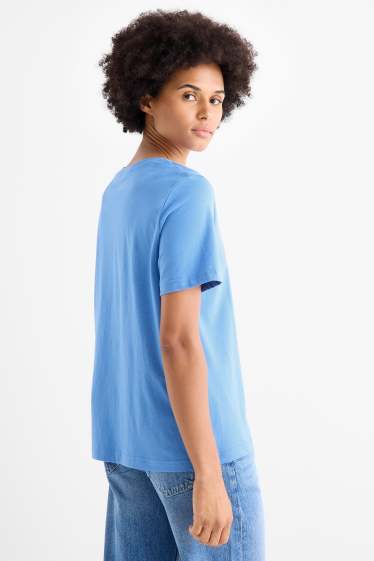 Donna - T-shirt - regular fit - Topolino - blu