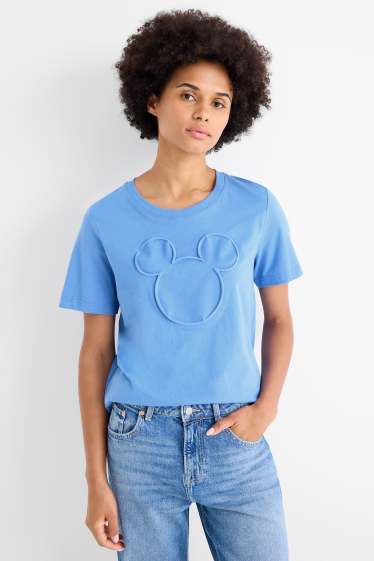 Donna - T-shirt - regular fit - Topolino - blu