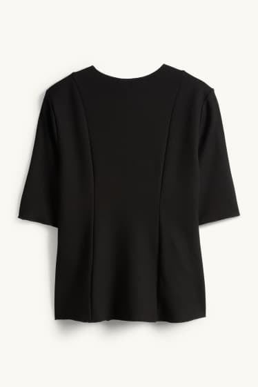 Femei - Tricou - regular fit - negru