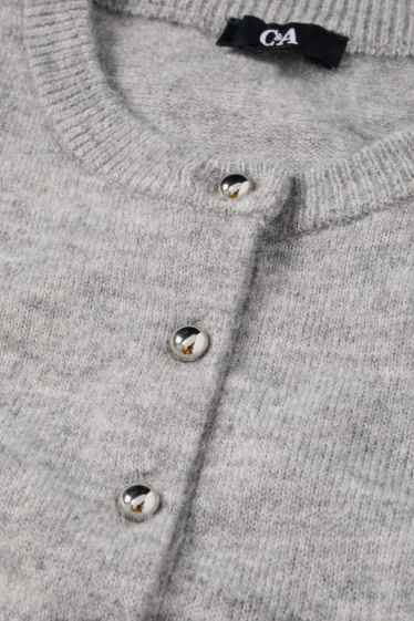 Women - Cardigan - gray-melange