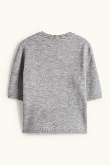 Women - Cardigan - gray-melange