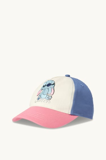 Kinder Mädchen - Lilo & Stitch - Baseballcap - pink
