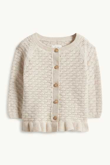 Bébés filles - Ours en peluche - tenue bébé - 3 pièces - beige clair