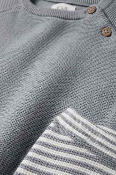 Baby Boys - Baby outfit - 2 piece - gray