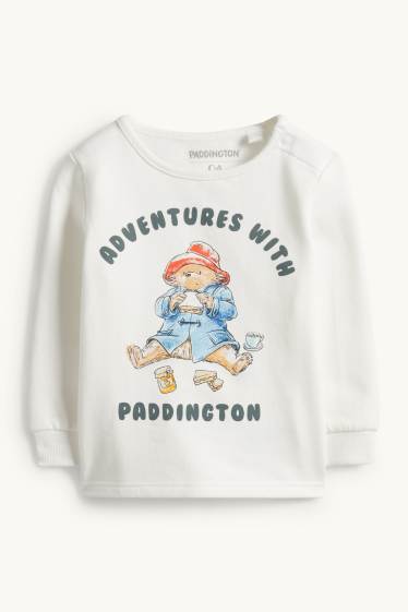 Neonati - Paddington - pigiama neonati - 2 pezzi - bianco