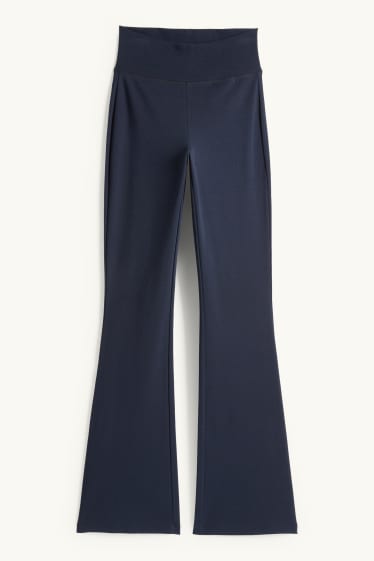 Dames - Flared legging - donkerblauw