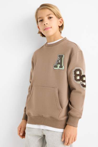 Children Boys - Sweatshirt - light brown