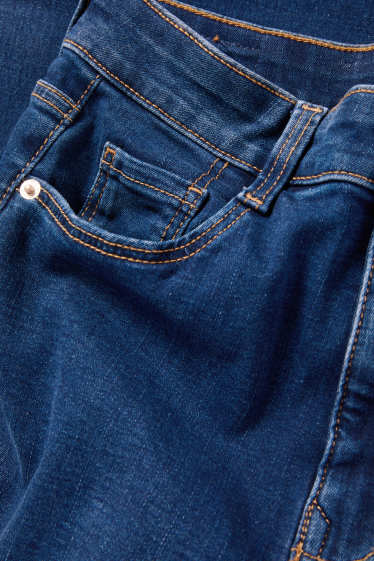 Dona - Straight Jeans - high waist - LYCRA® - texà blau fosc