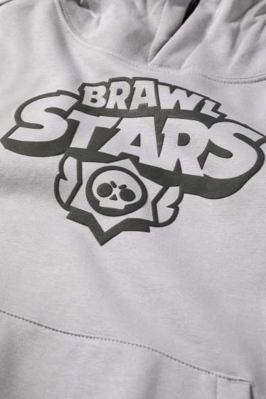 Children Boys - Brawl Stars - hoodie - gray