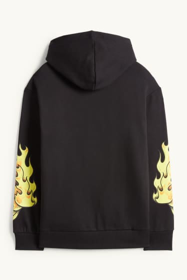 Bambini - Fortnite - felpa con cappuccio - nero